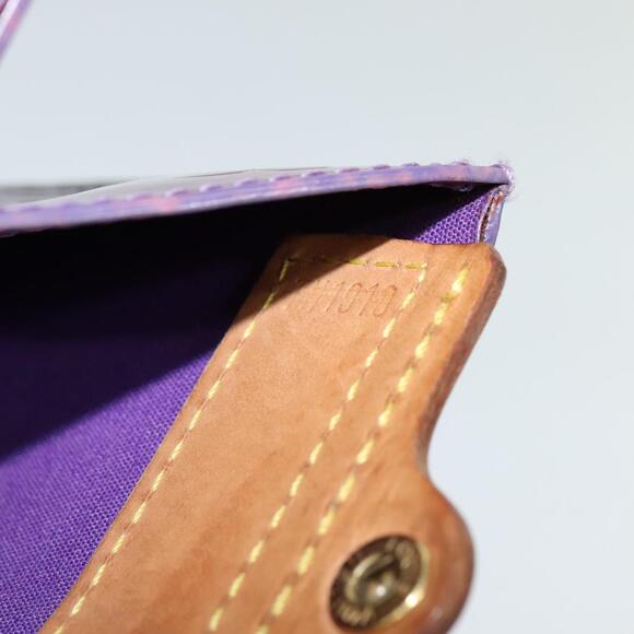 LOUIS VUITTON Monogram Vernis Stanton Tote Bag Purple Viole M91079 - Picture 12 of 12